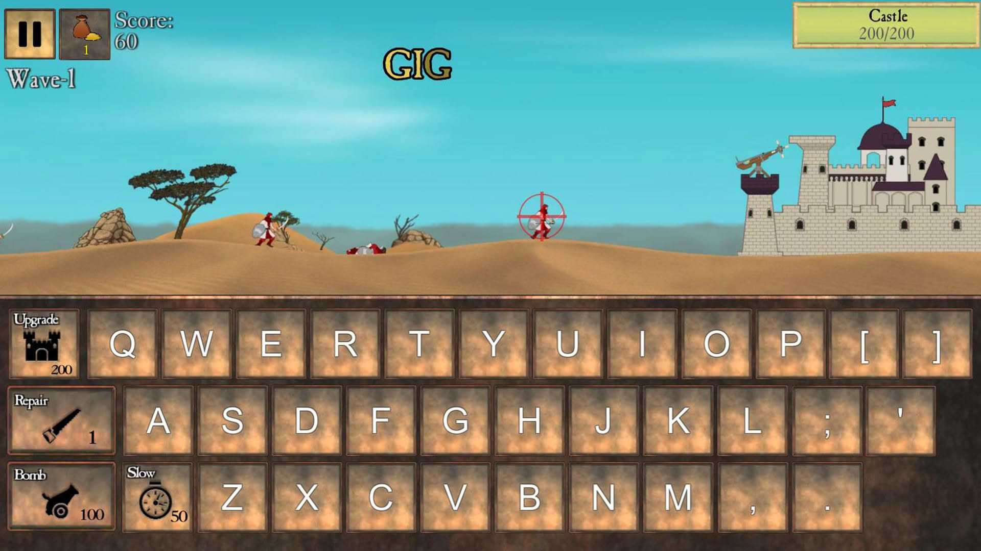 Screenshot for Type Defense