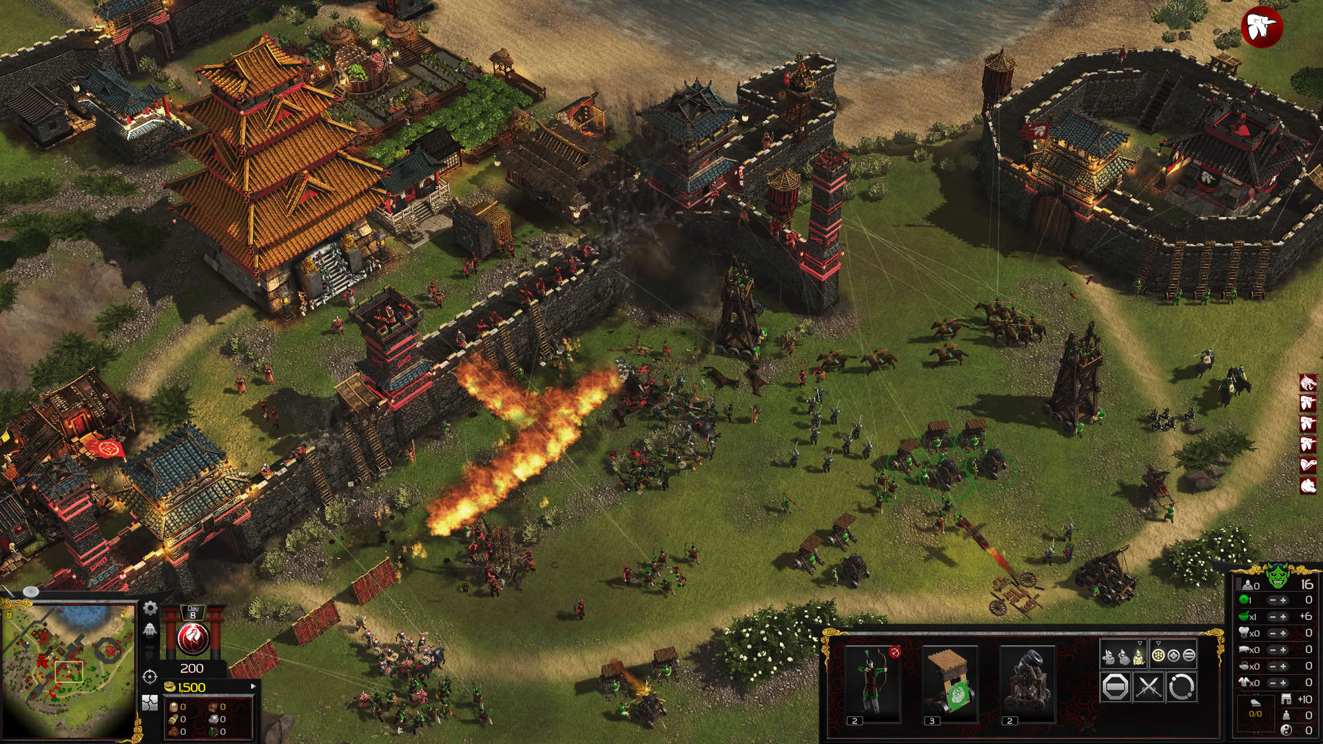 Screenshot for Stronghold: Warlords