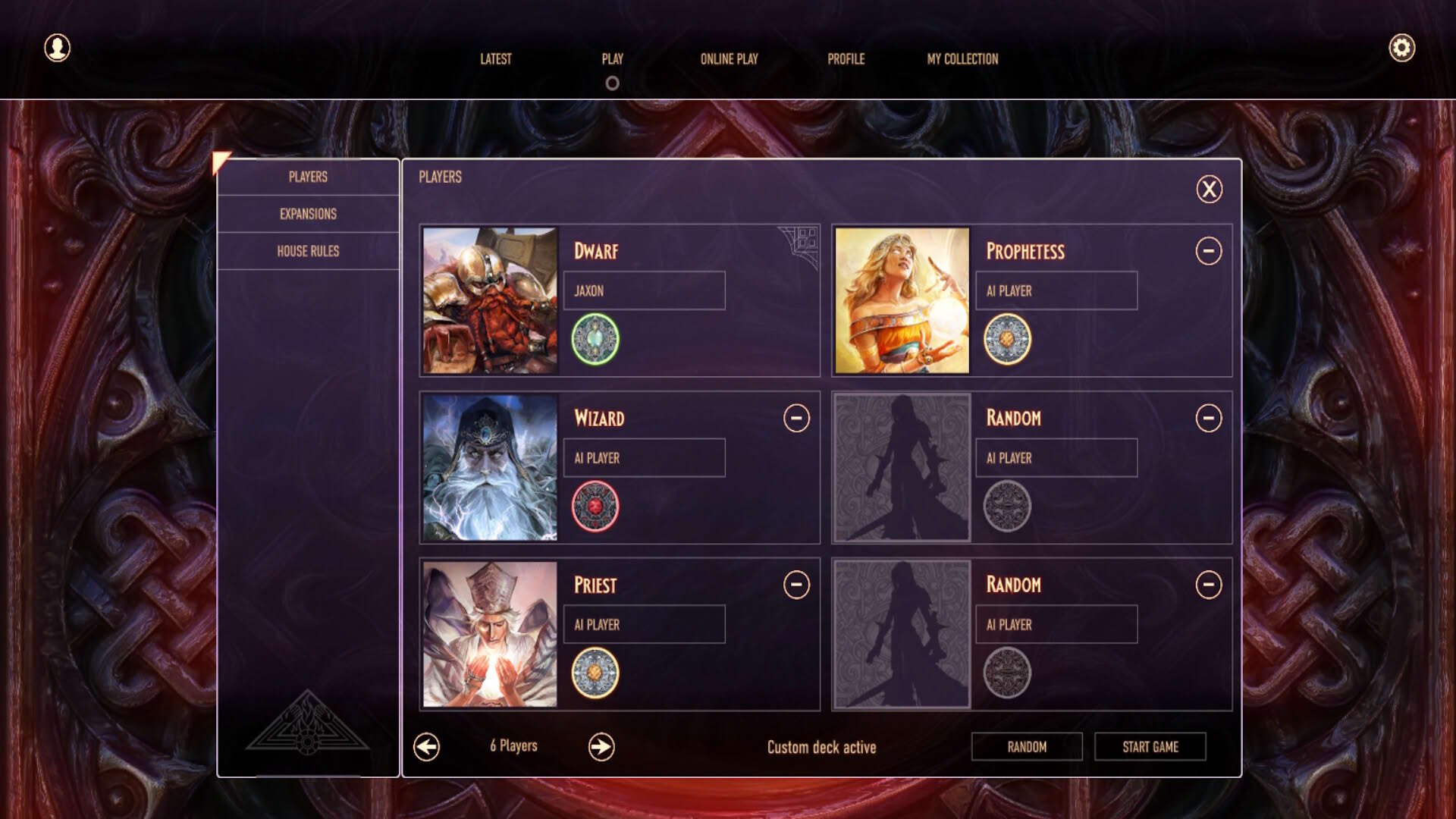 Screenshot for Talisman: Digital 5th Edition