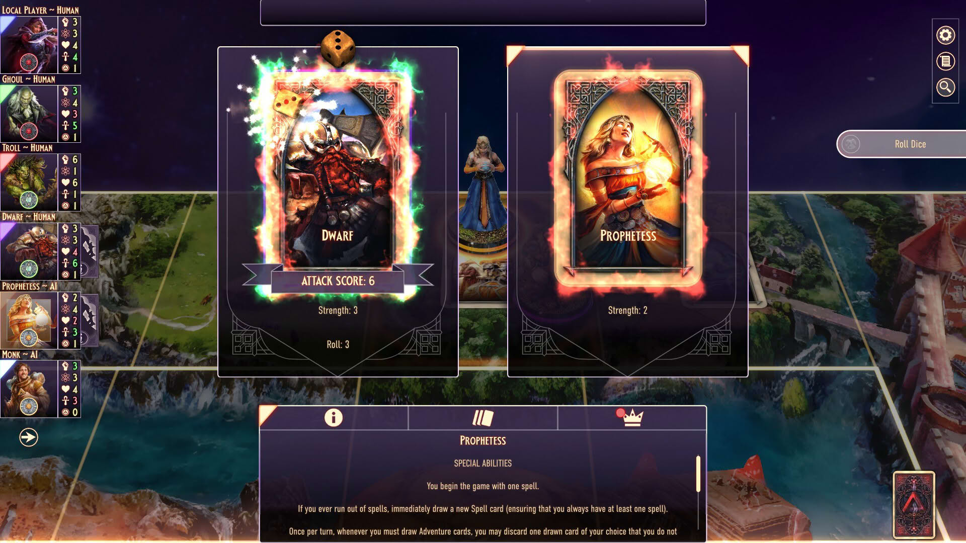 Screenshot for Talisman: Digital 5th Edition