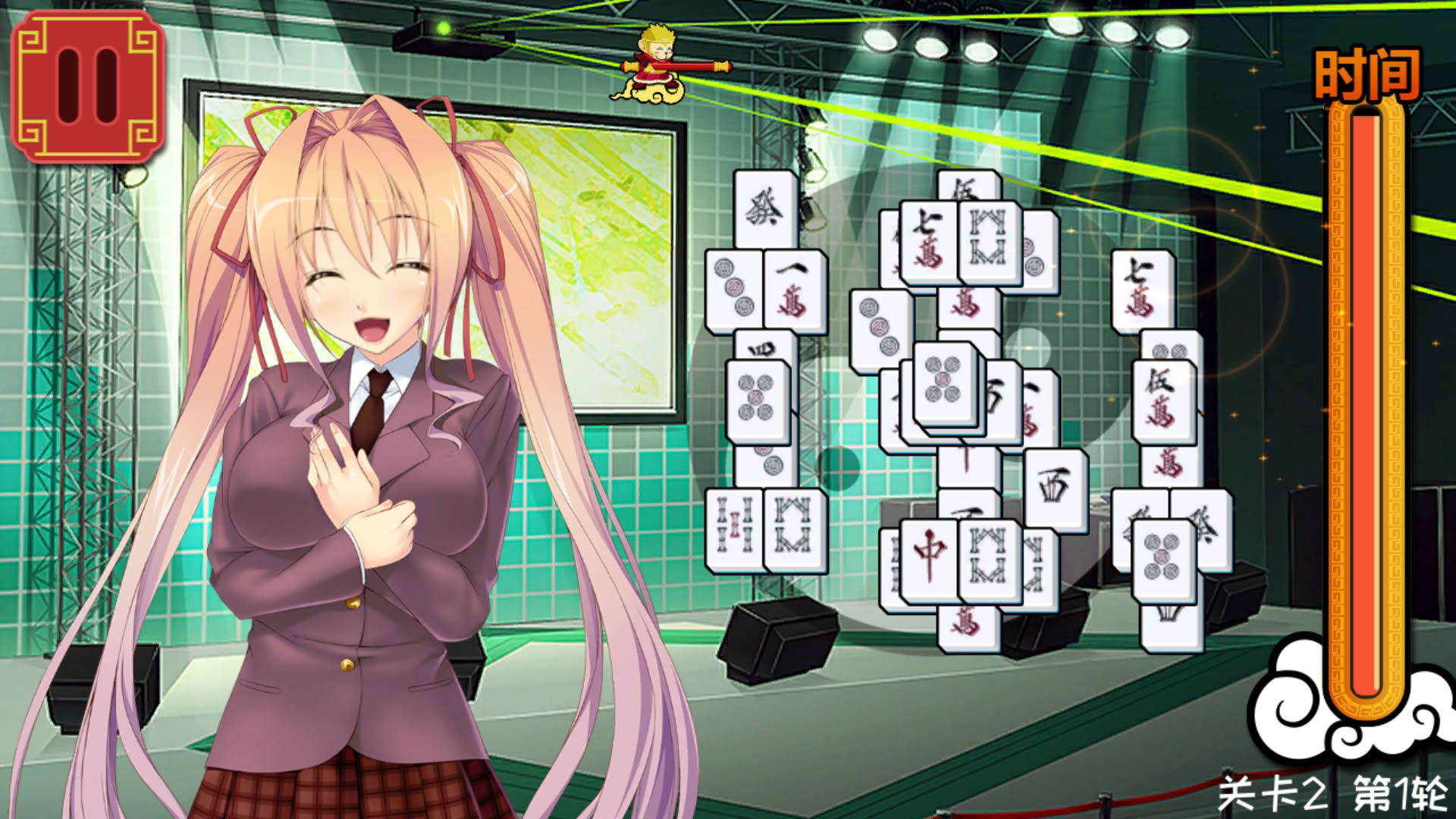 Screenshot for Měishàonǚ Mahjong Jiēlóng