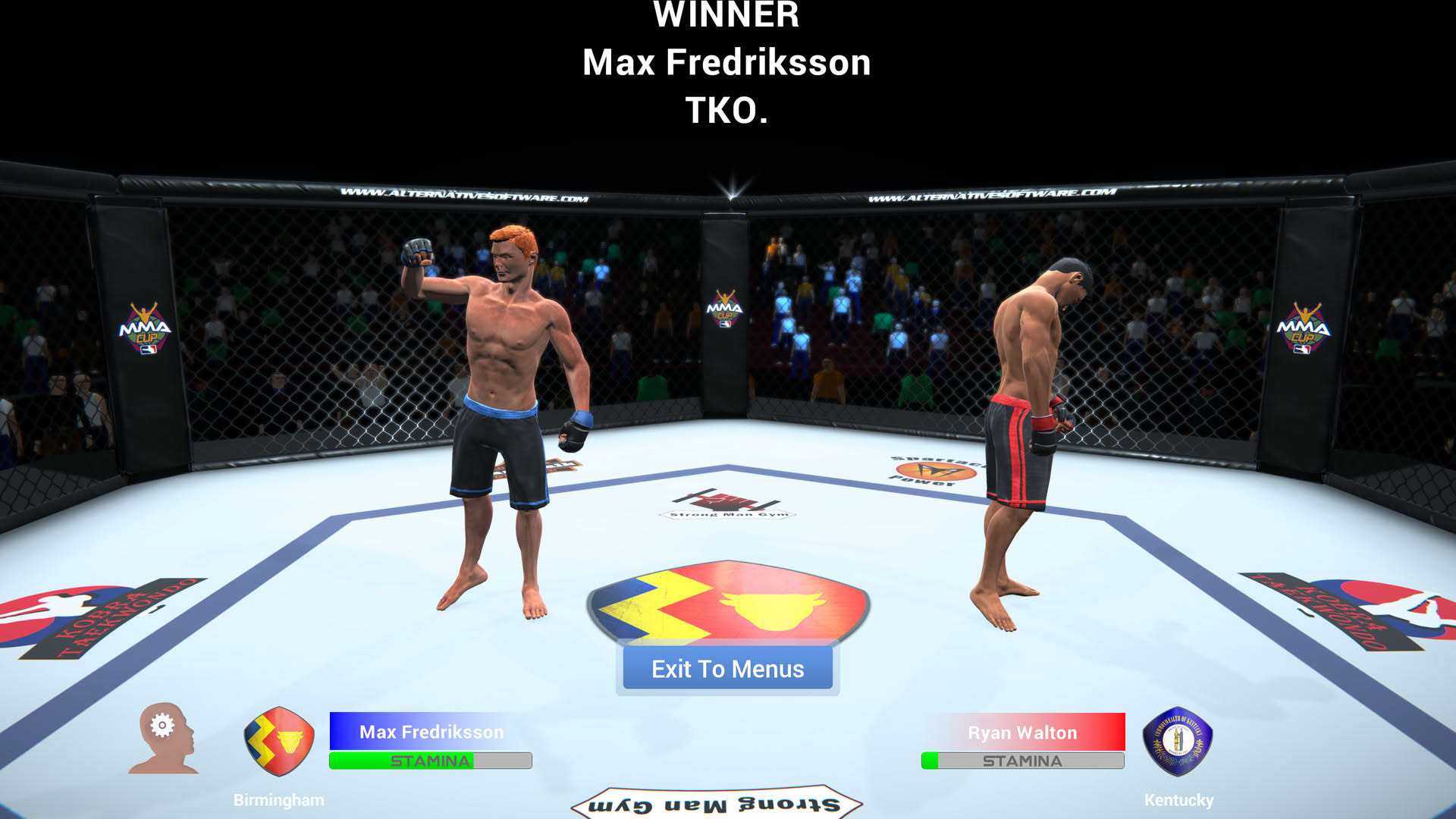 Screenshot for MMA Team Manager