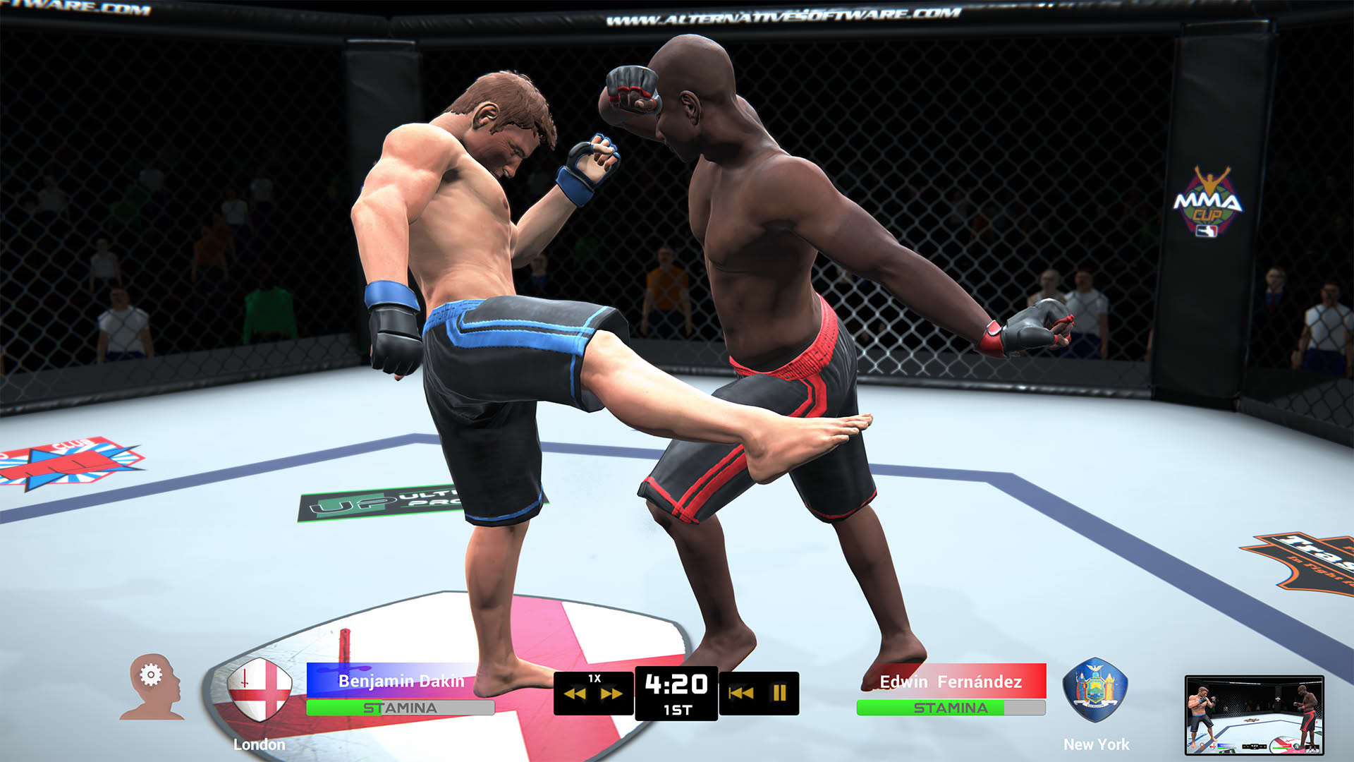 Screenshot for MMA Team Manager