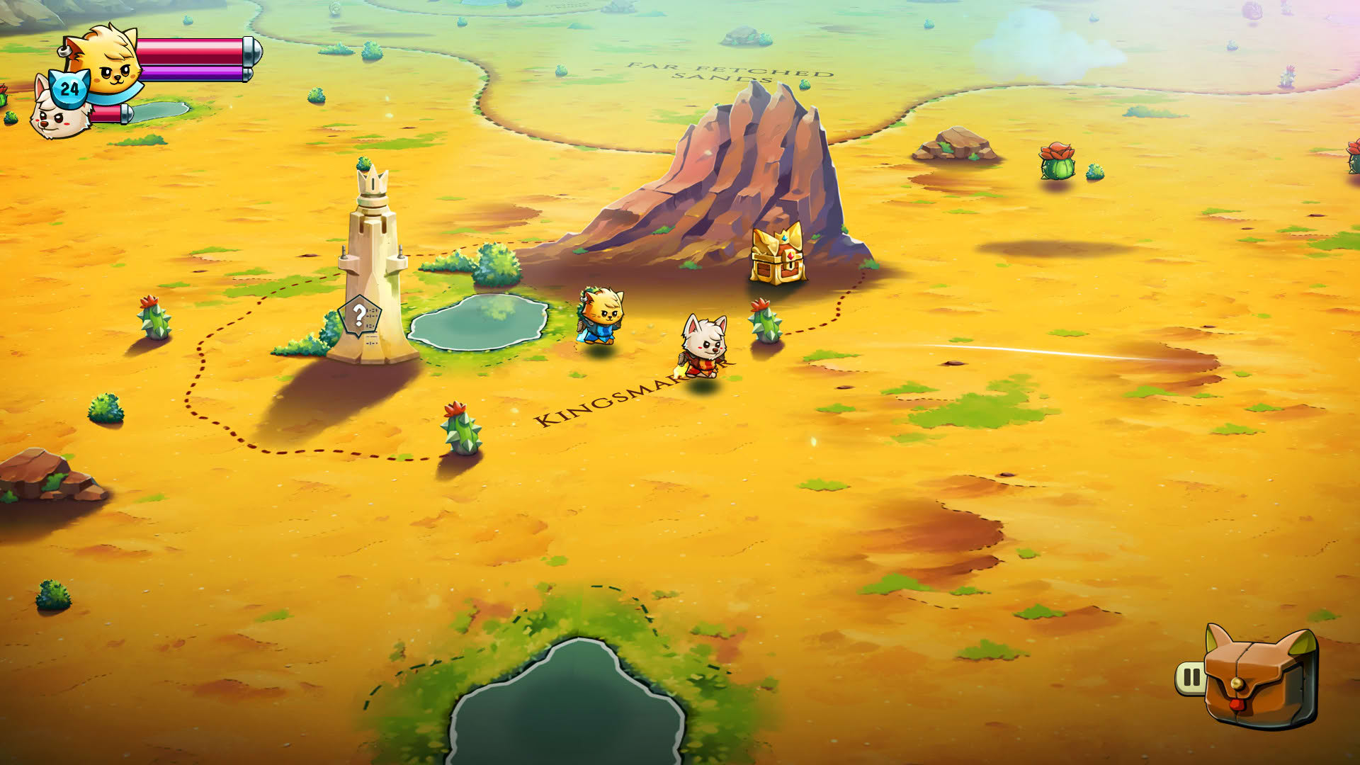 Screenshot for Cat Quest II