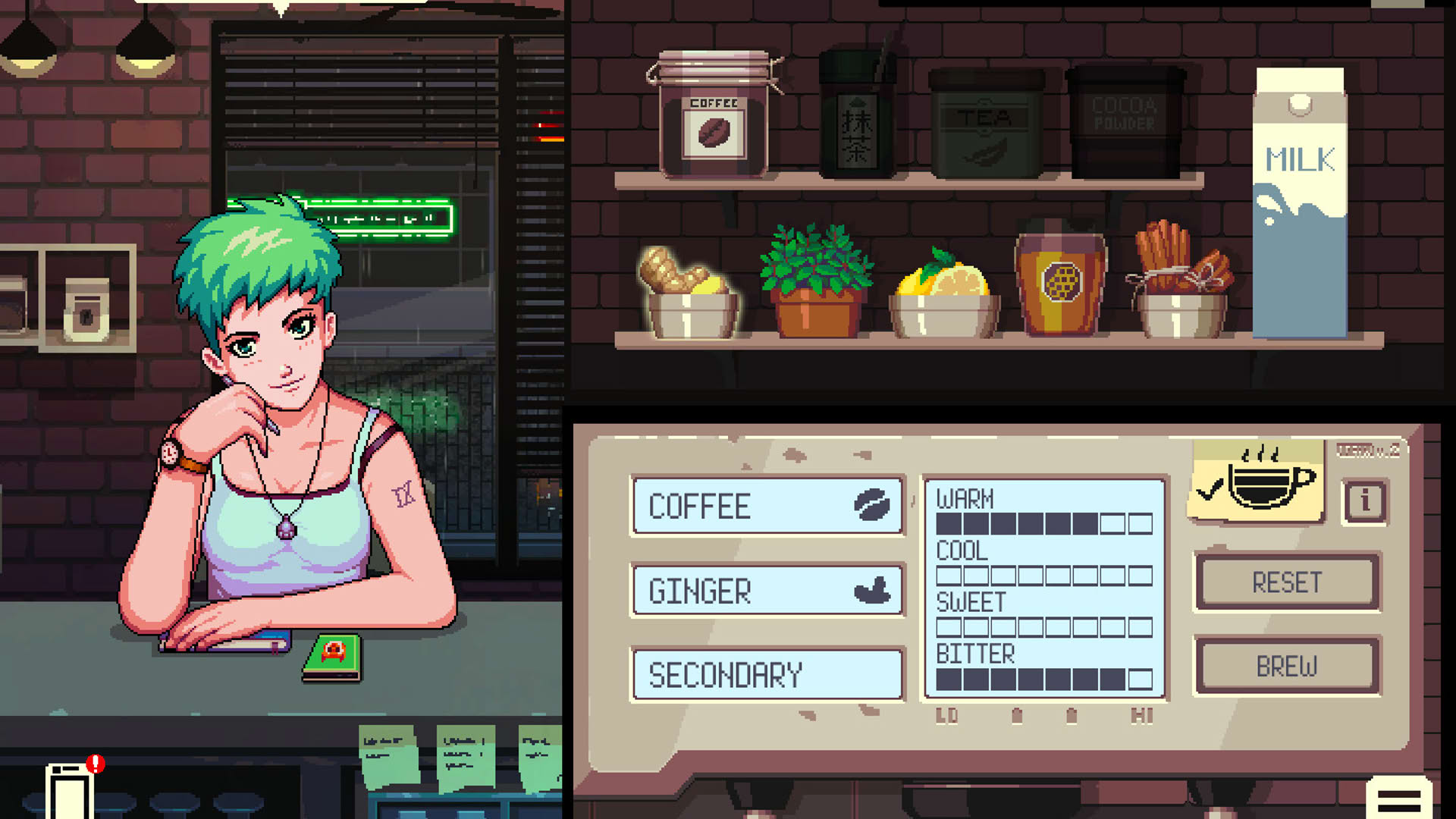 Screenshot for Coffee Talk