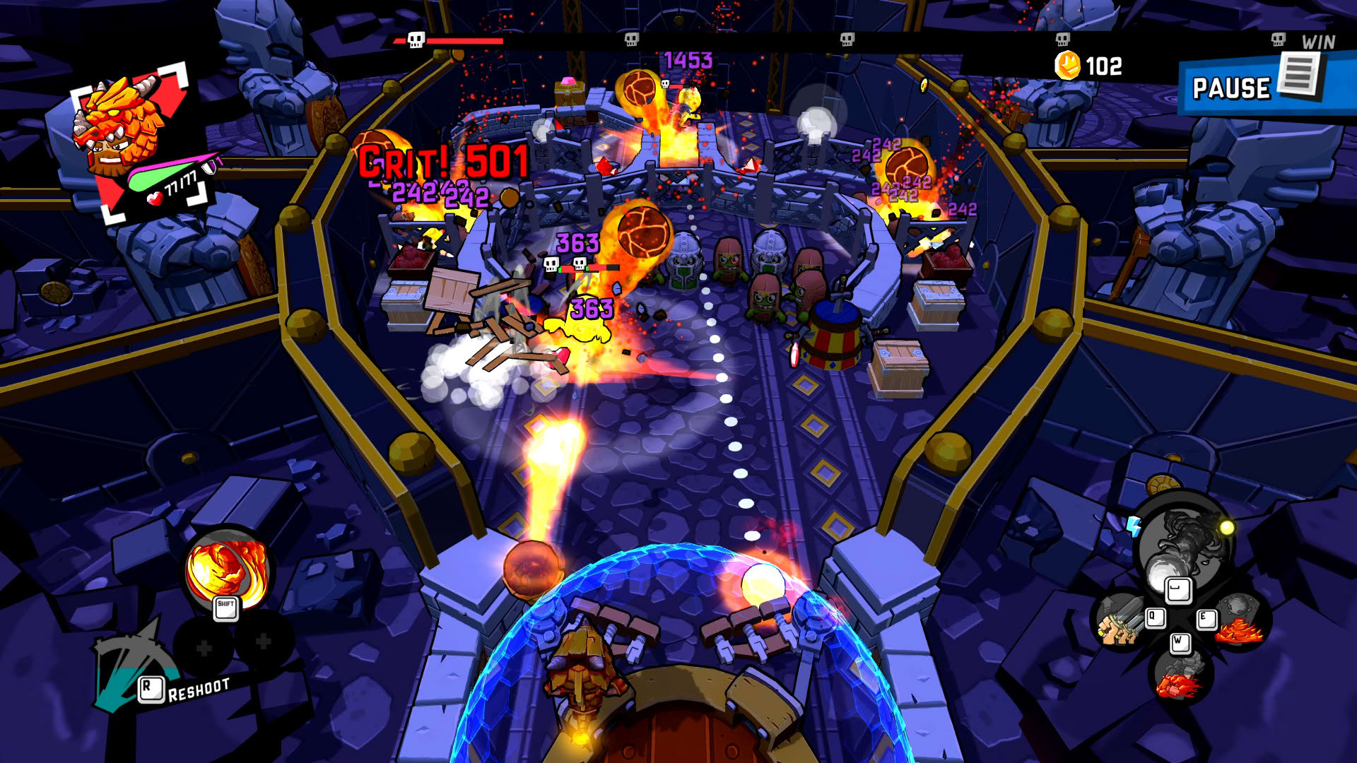 Screenshot for Zombie Rollerz: Pinball Heroes