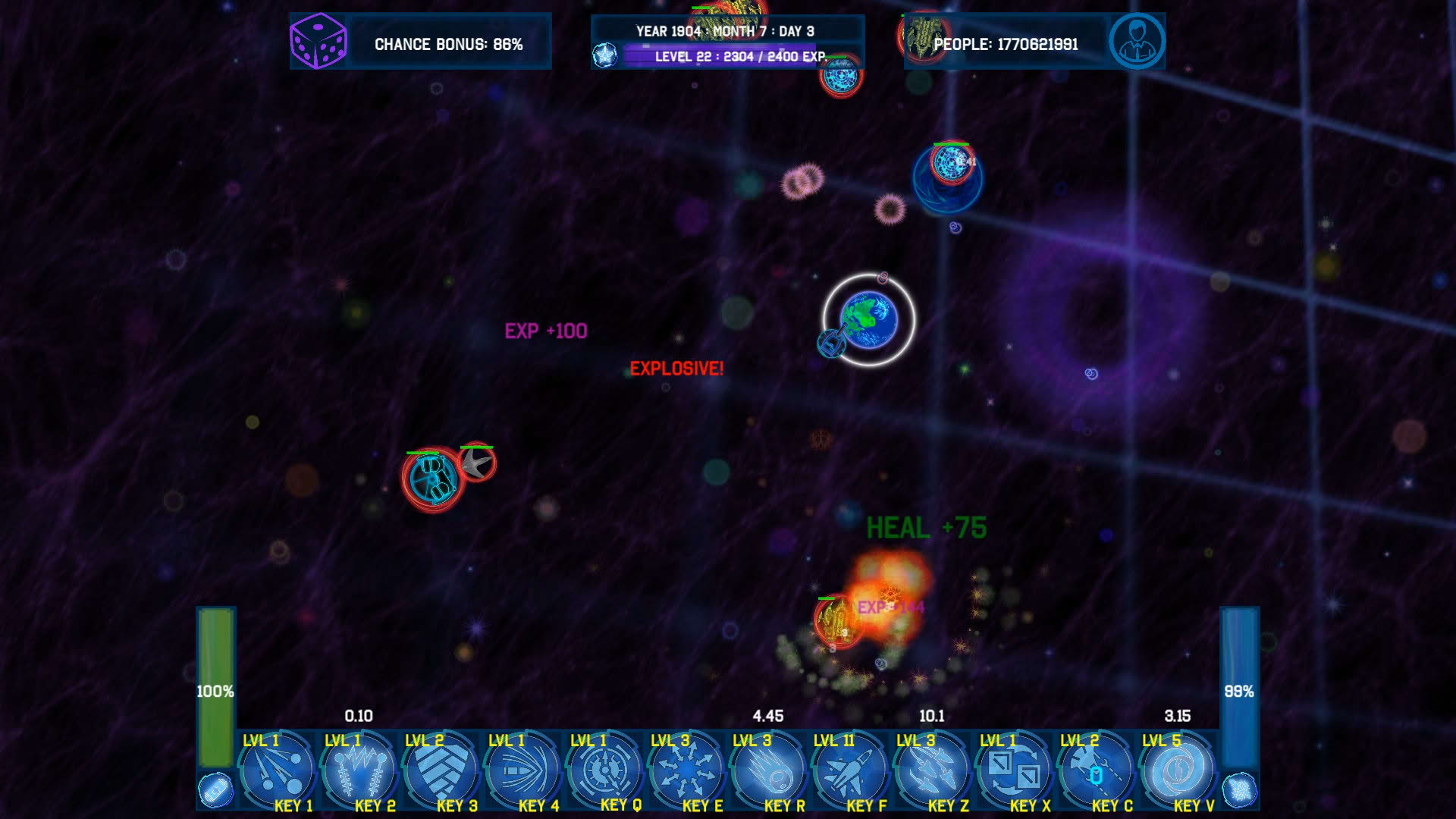 Screenshot for The planet's rescuer