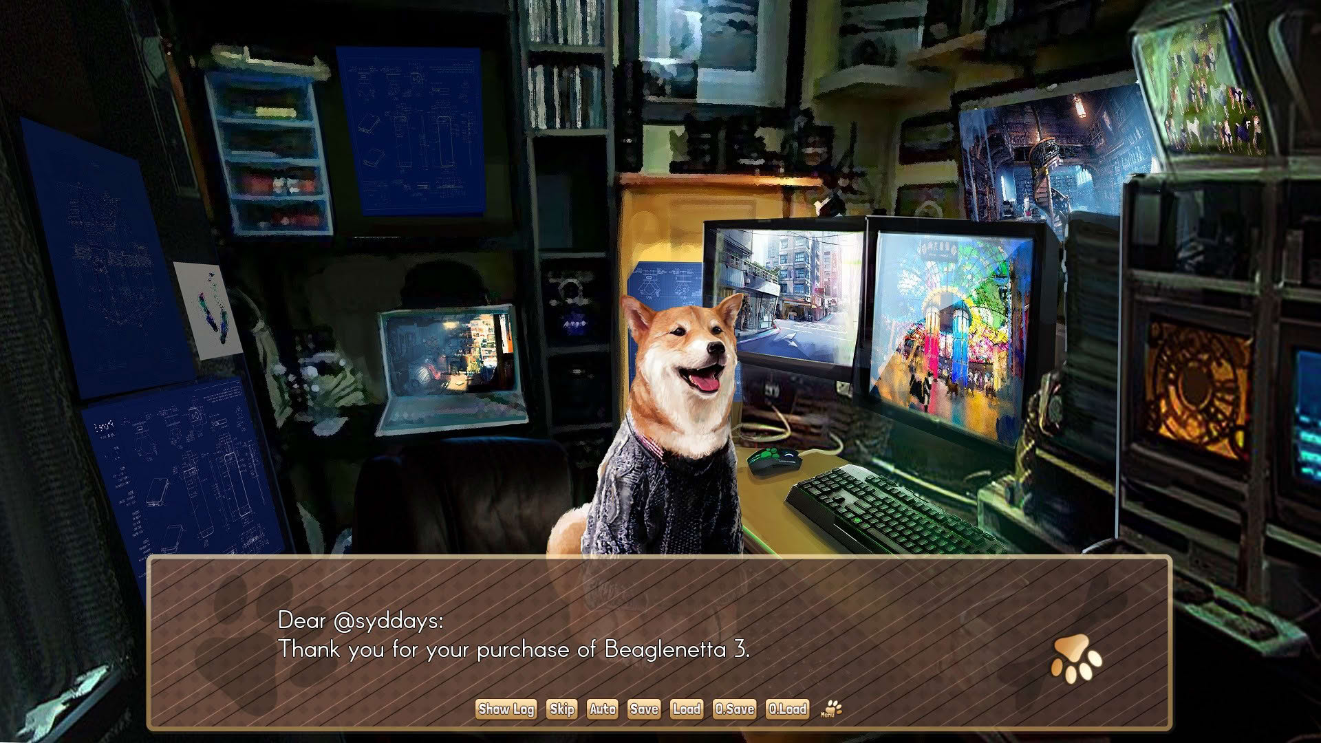 Screenshot for A Summer with the Shiba Inu