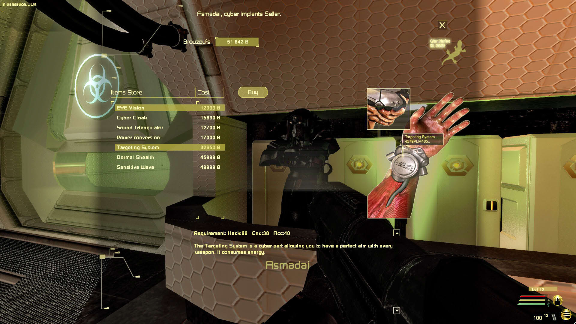 Screenshot for E.Y.E: Divine Cybermancy
