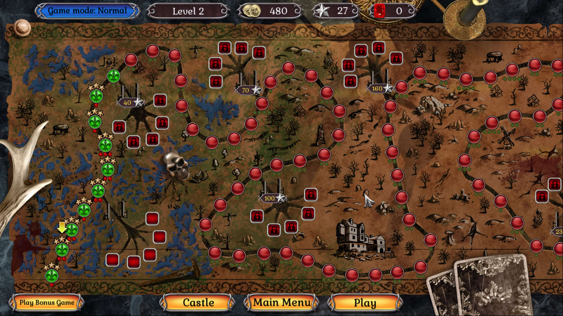 Screenshot for Jewel Match Twilight Solitaire
