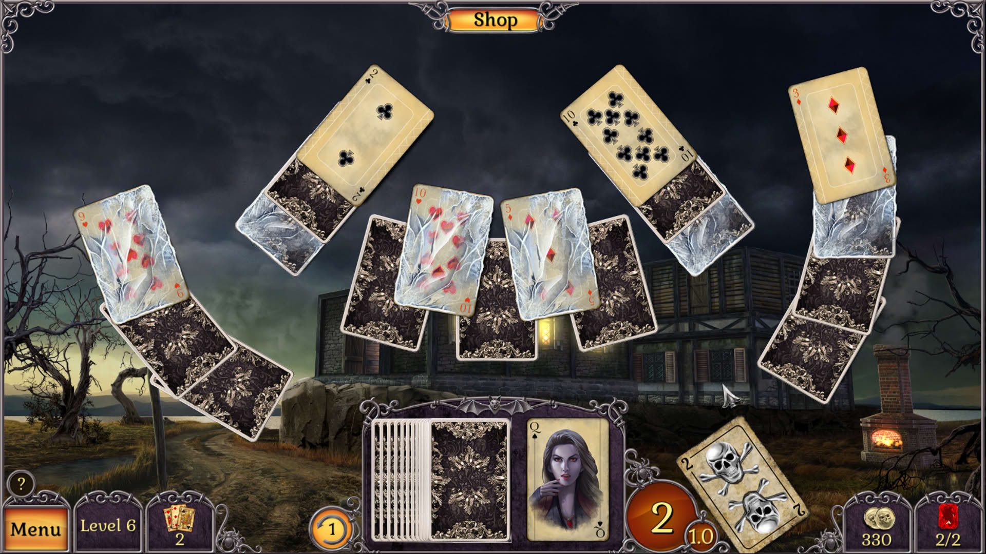 Screenshot for Jewel Match Twilight Solitaire