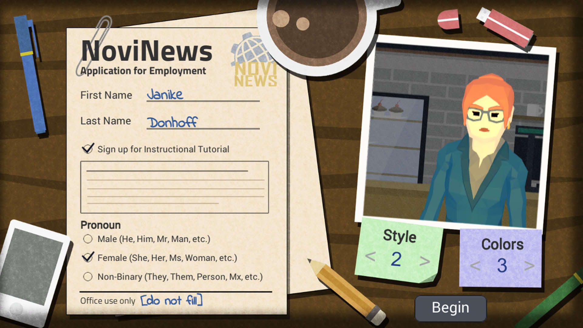 Screenshot for Headliner: NoviNews