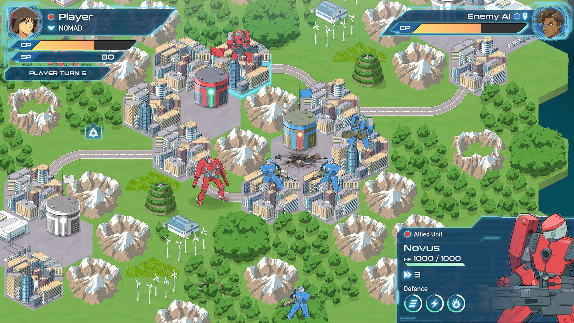 Screenshot for Warborn: Variable Armour Command