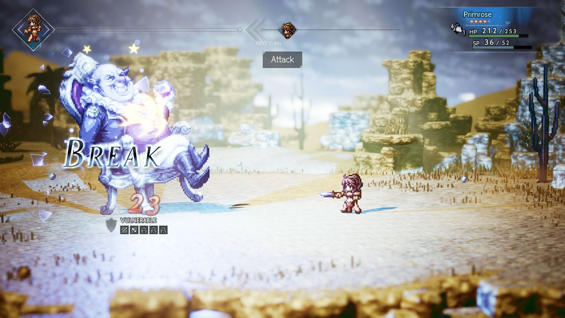 Screenshot for Octopath Traveler