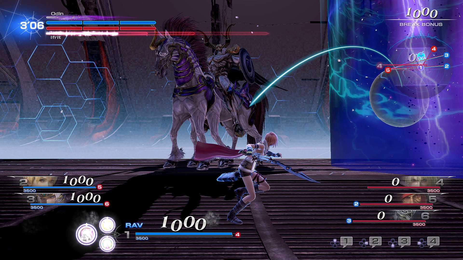 Screenshot for Dissidia Final Fantasy NT