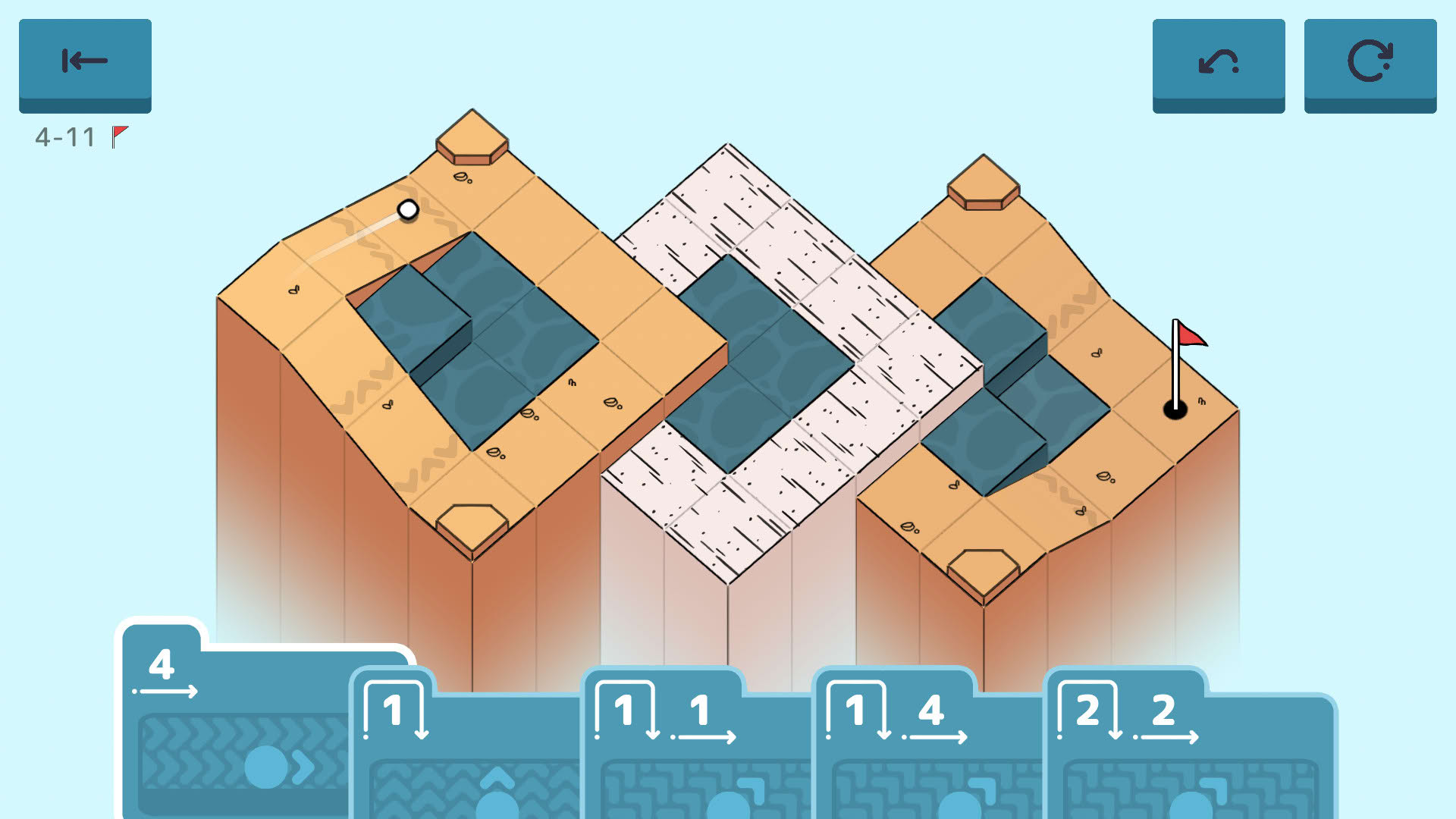 Screenshot for Golf Peaks