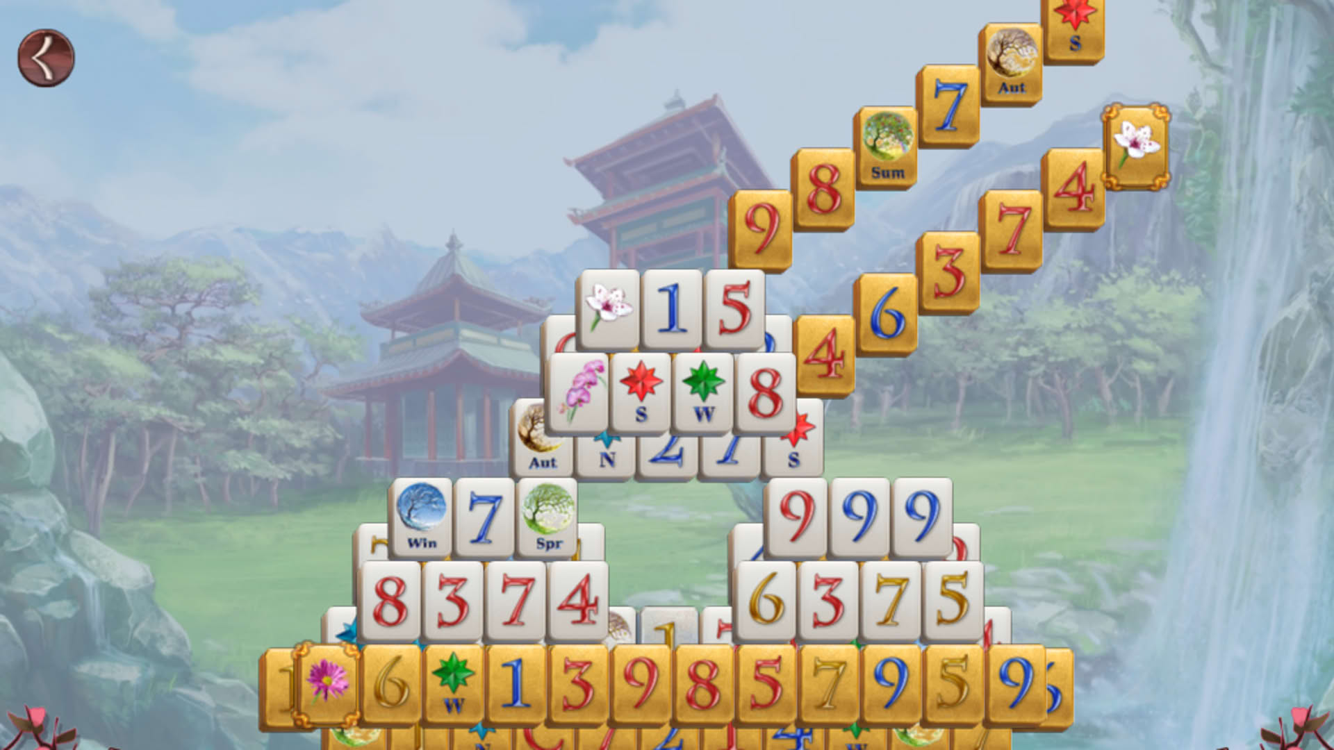 Screenshot for Sakura Day Mahjong