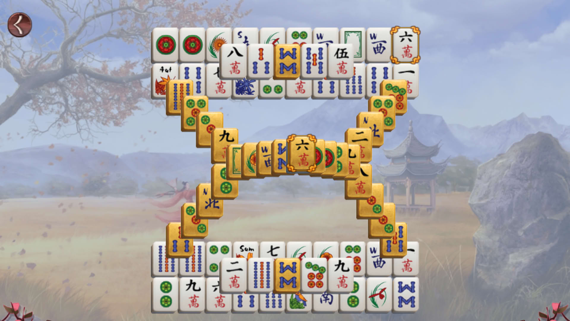 Screenshot for Sakura Day Mahjong