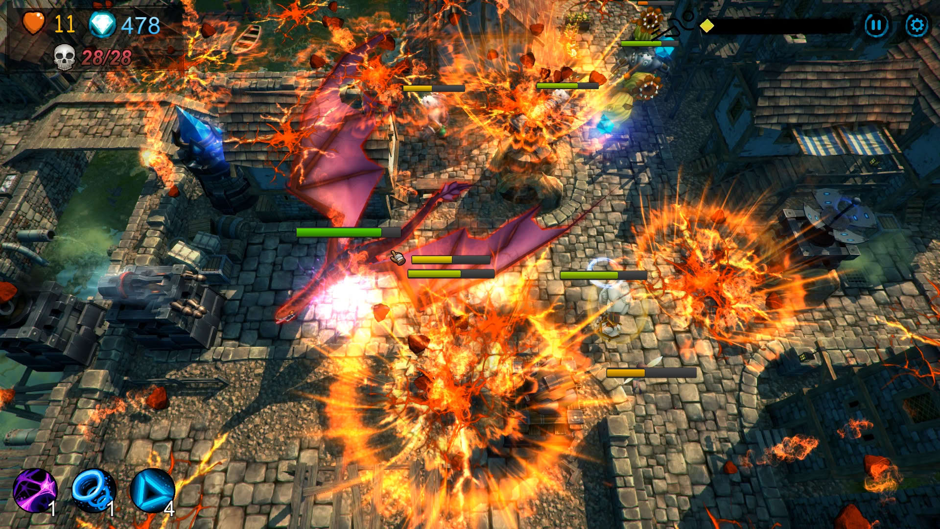 Screenshot for Yet another tower defence