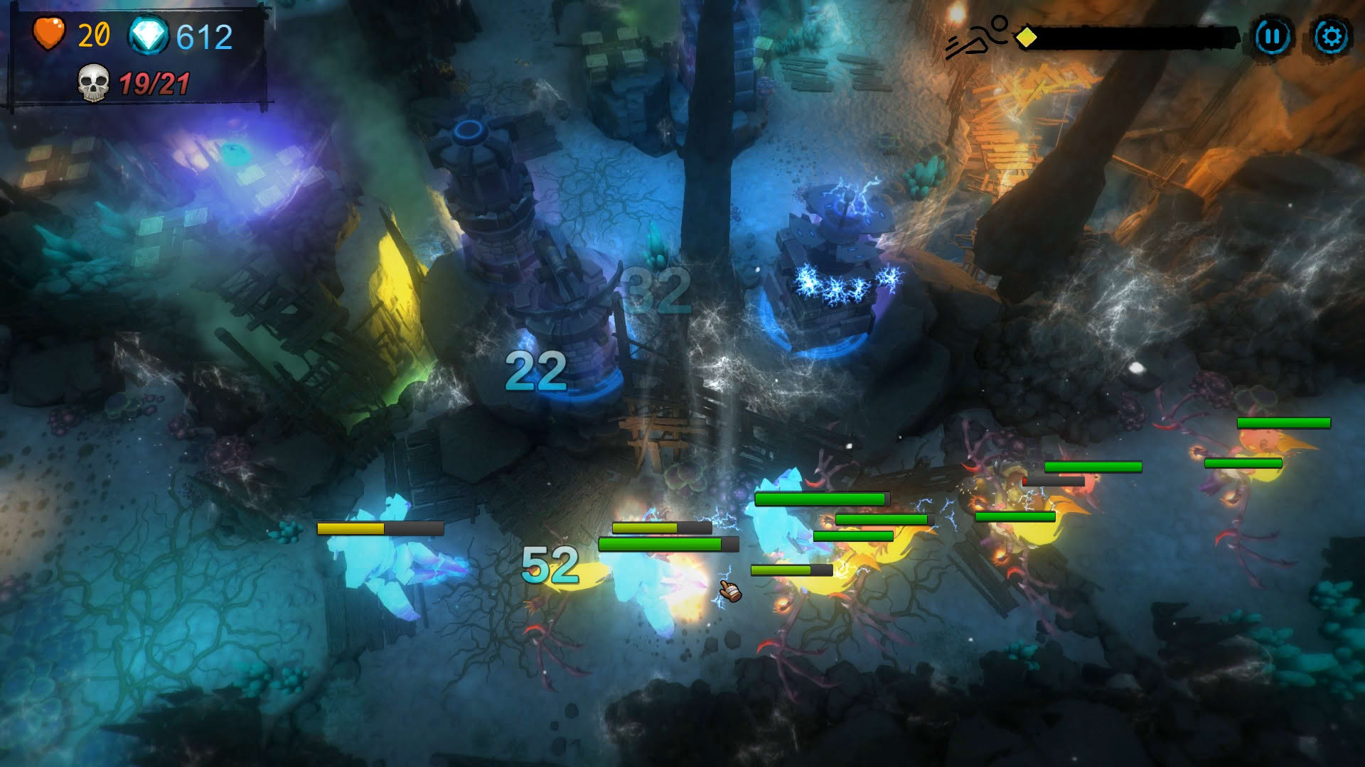 Screenshot for Yet another tower defence
