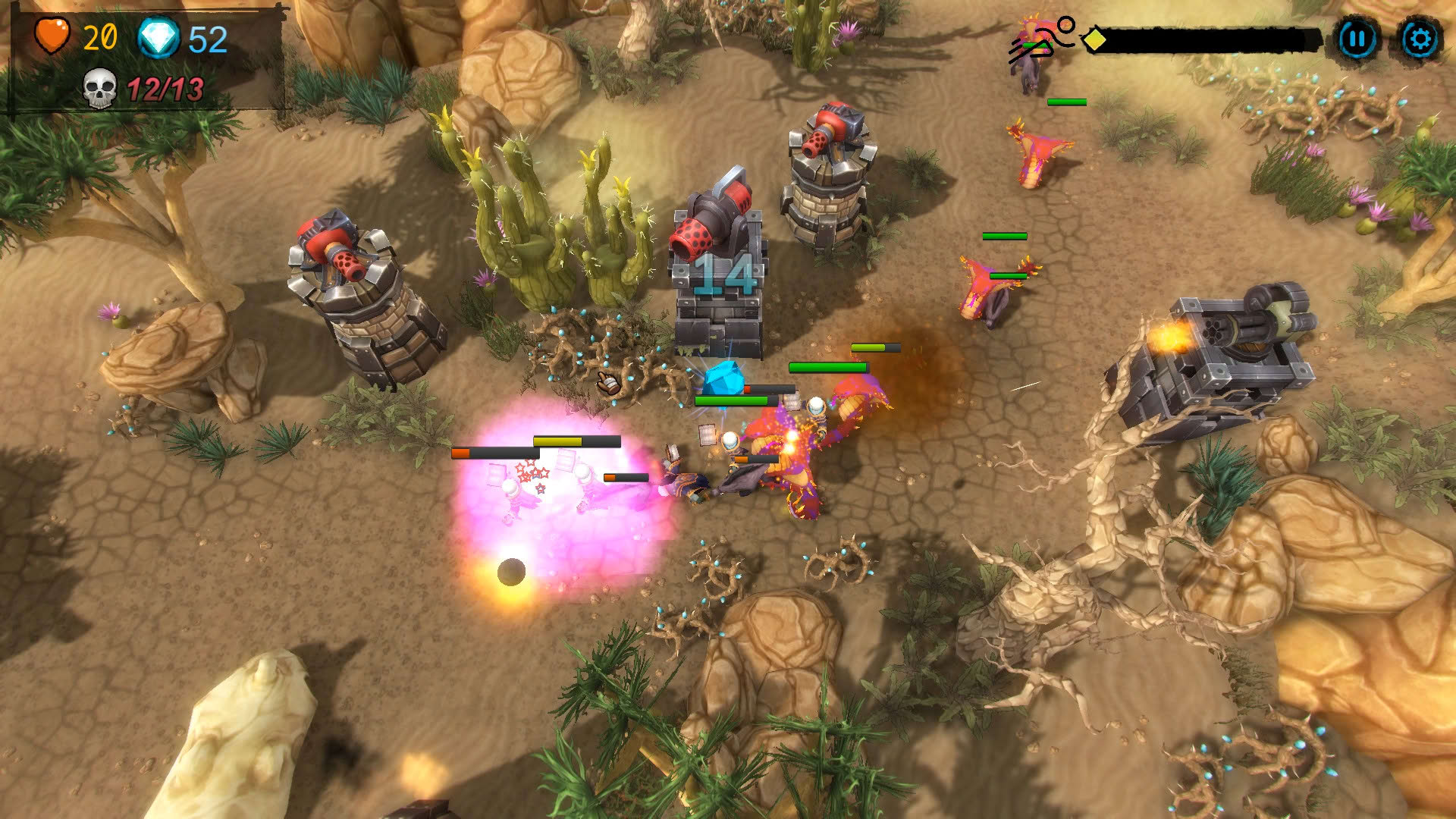 Screenshot for Yet another tower defence