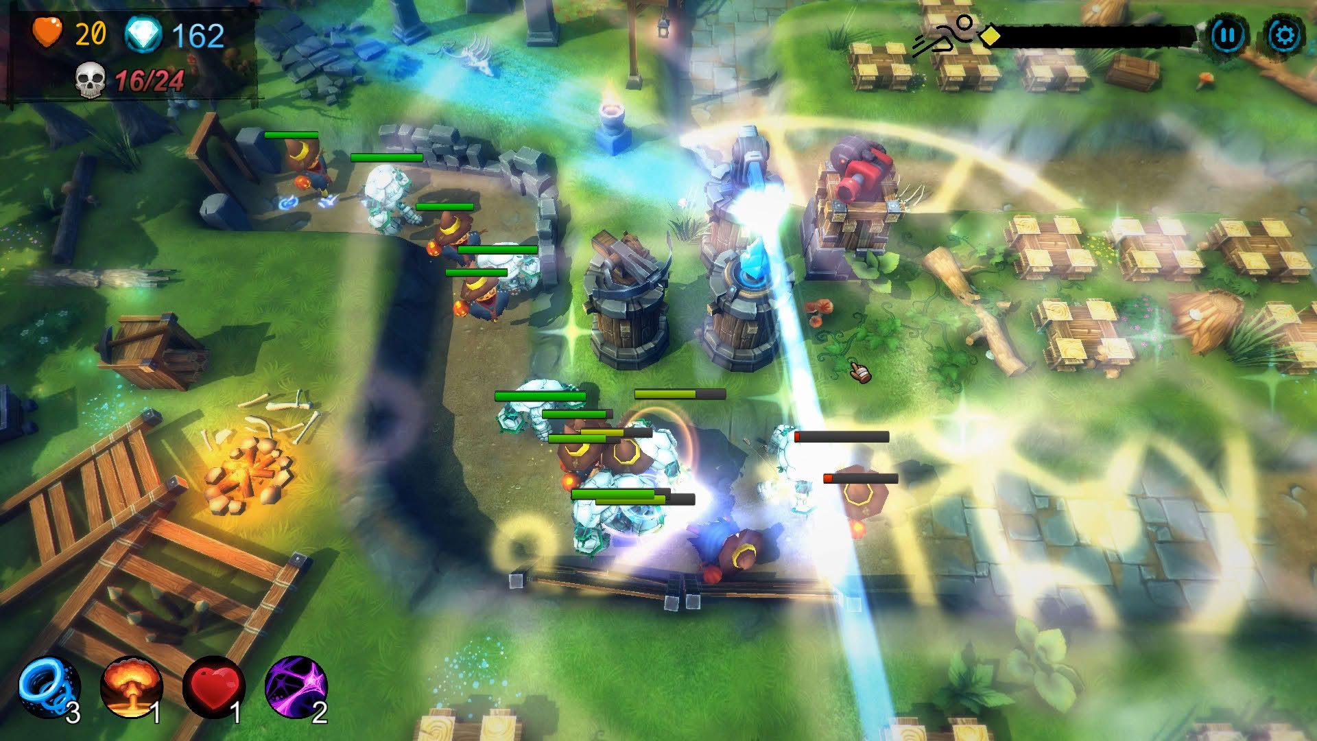 Screenshot for Yet another tower defence