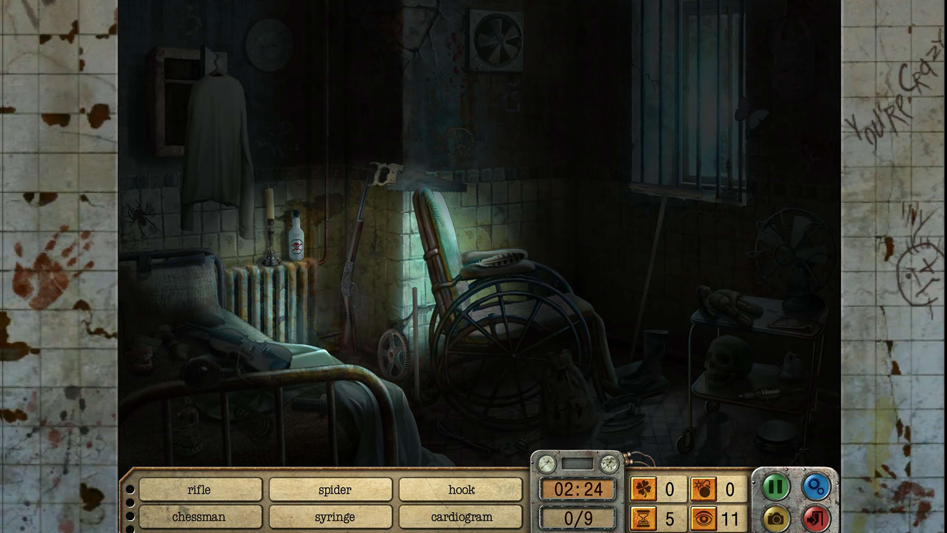 Screenshot for Dark Asylum: Mystery Adventure