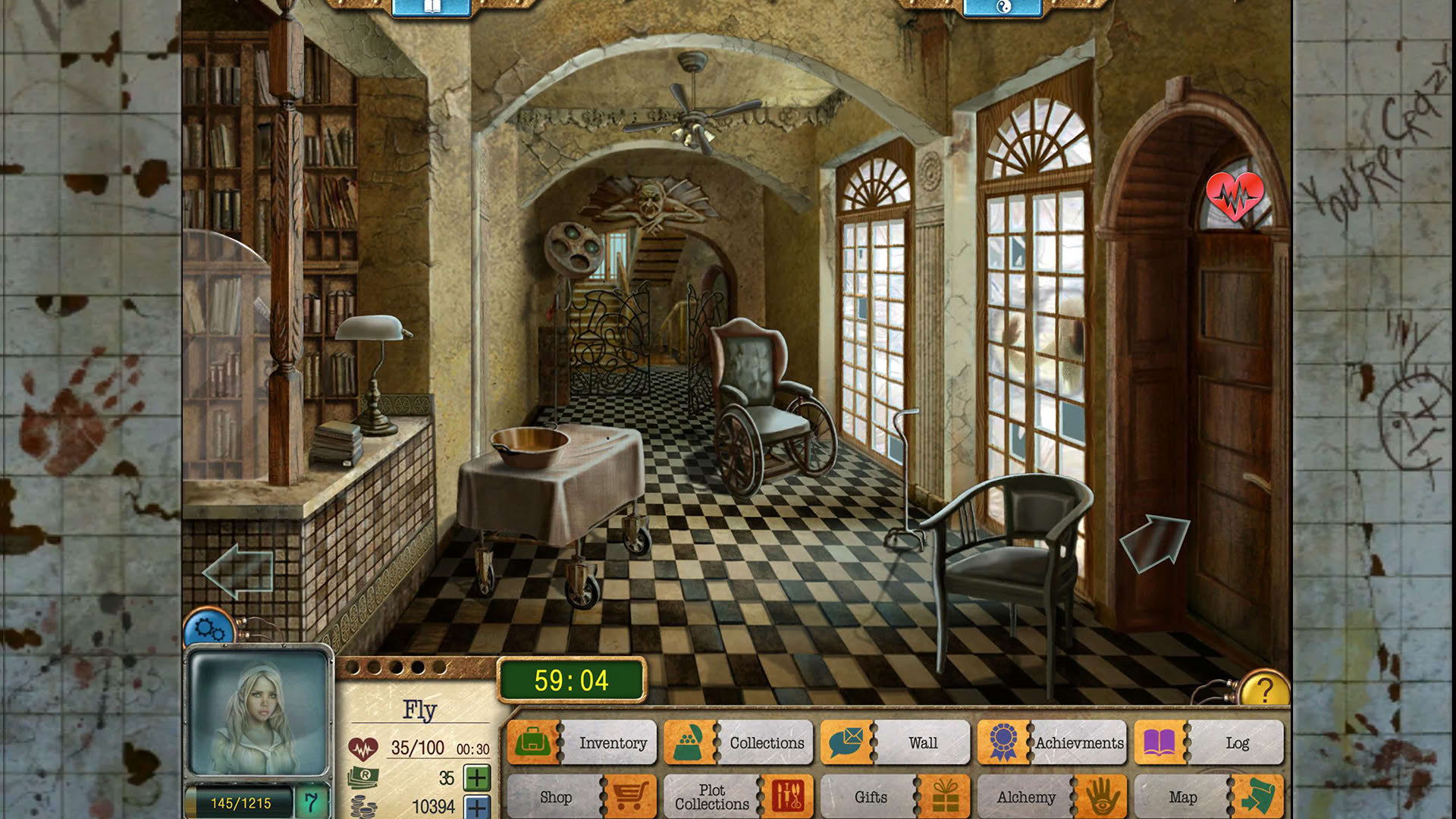 Screenshot for Dark Asylum: Mystery Adventure