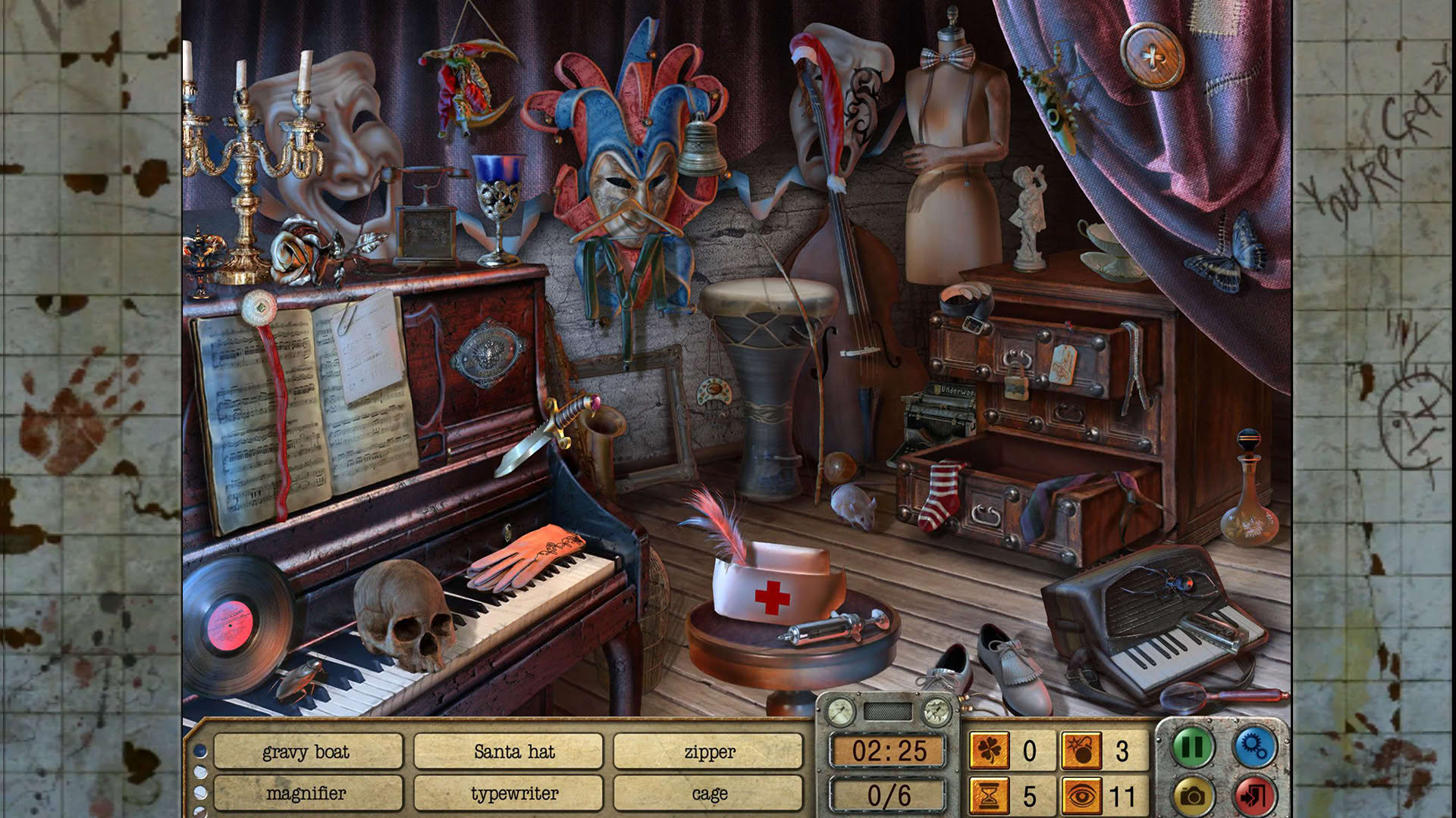 Screenshot for Dark Asylum: Mystery Adventure