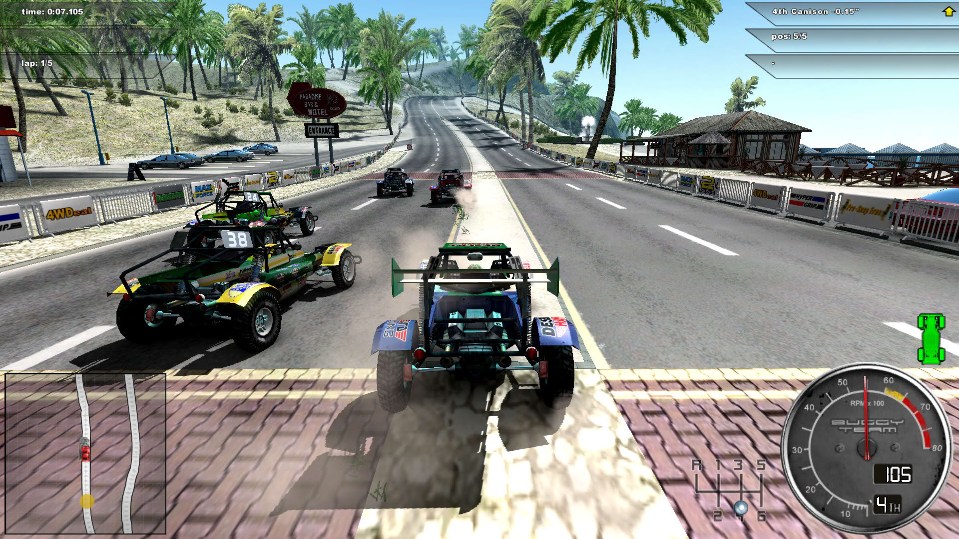Screenshot for Cross Racing Championship Extreme 2005