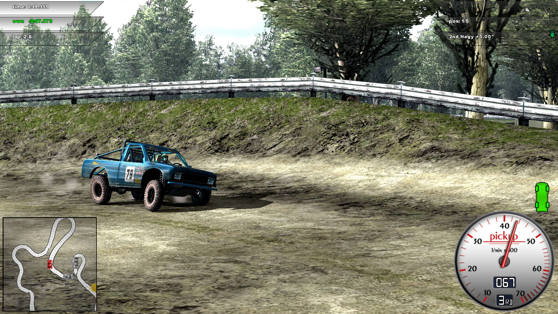 Screenshot for Cross Racing Championship Extreme 2005