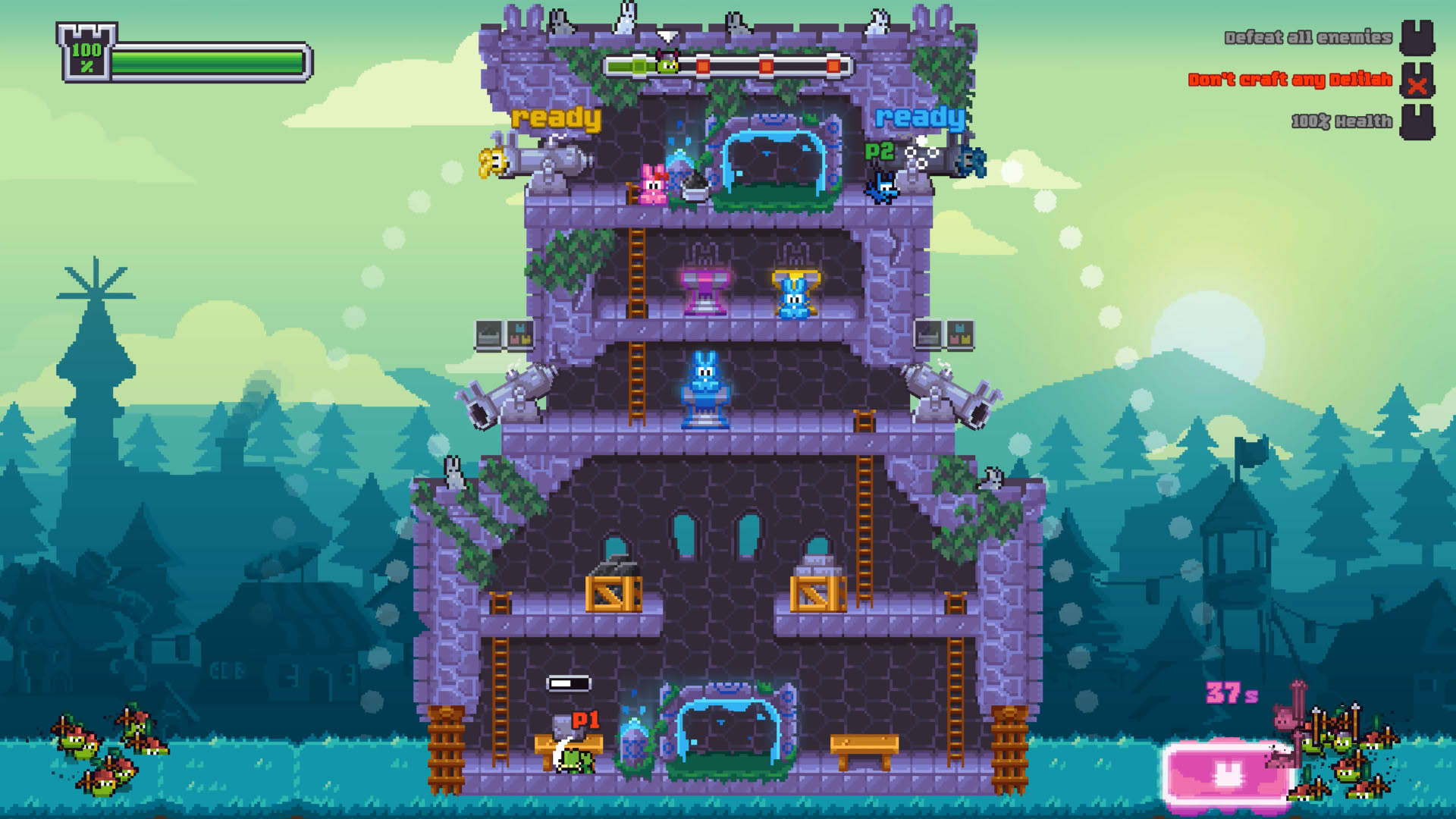 Screenshot for Mônica e a Guarda dos Coelhos