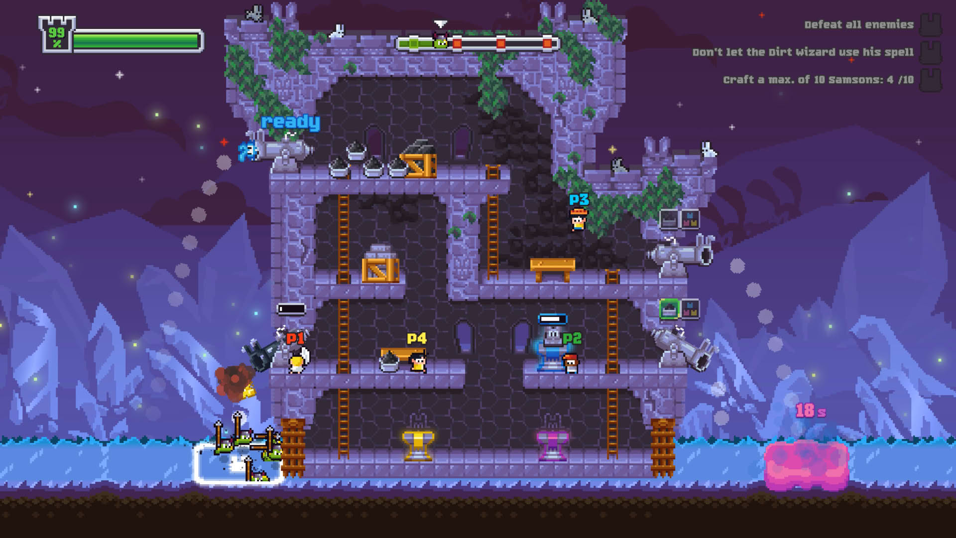 Screenshot for Mônica e a Guarda dos Coelhos