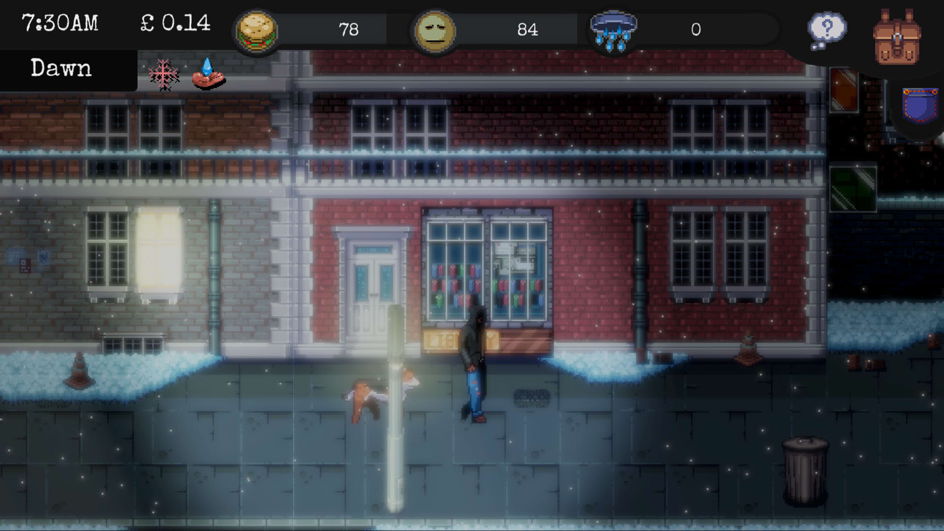 Screenshot for Change: A Homeless Survival Experience