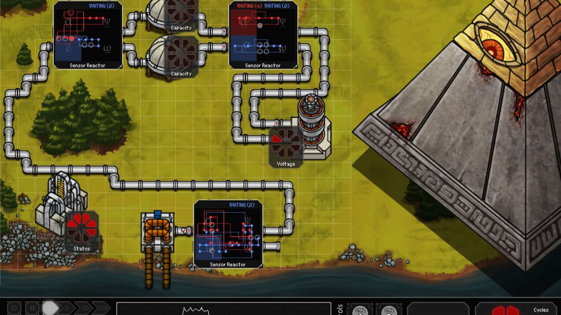 Screenshot for SpaceChem