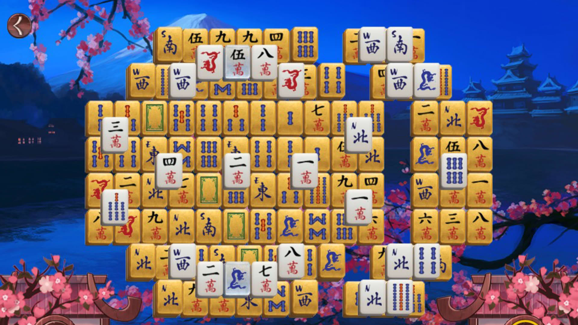Screenshot for Sakura Day 2 Mahjong