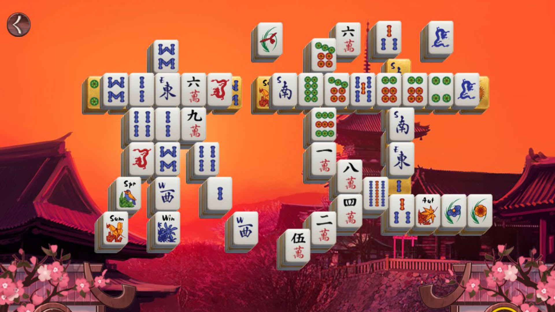 Screenshot for Sakura Day 2 Mahjong