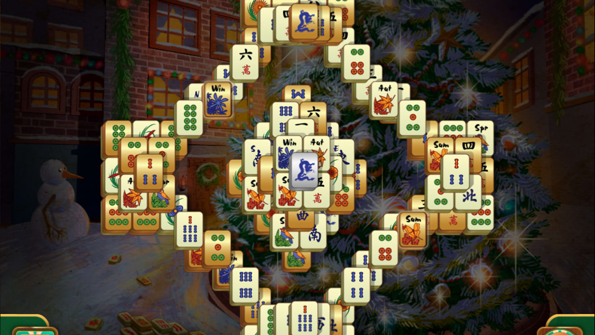 Screenshot for Christmas Mahjong