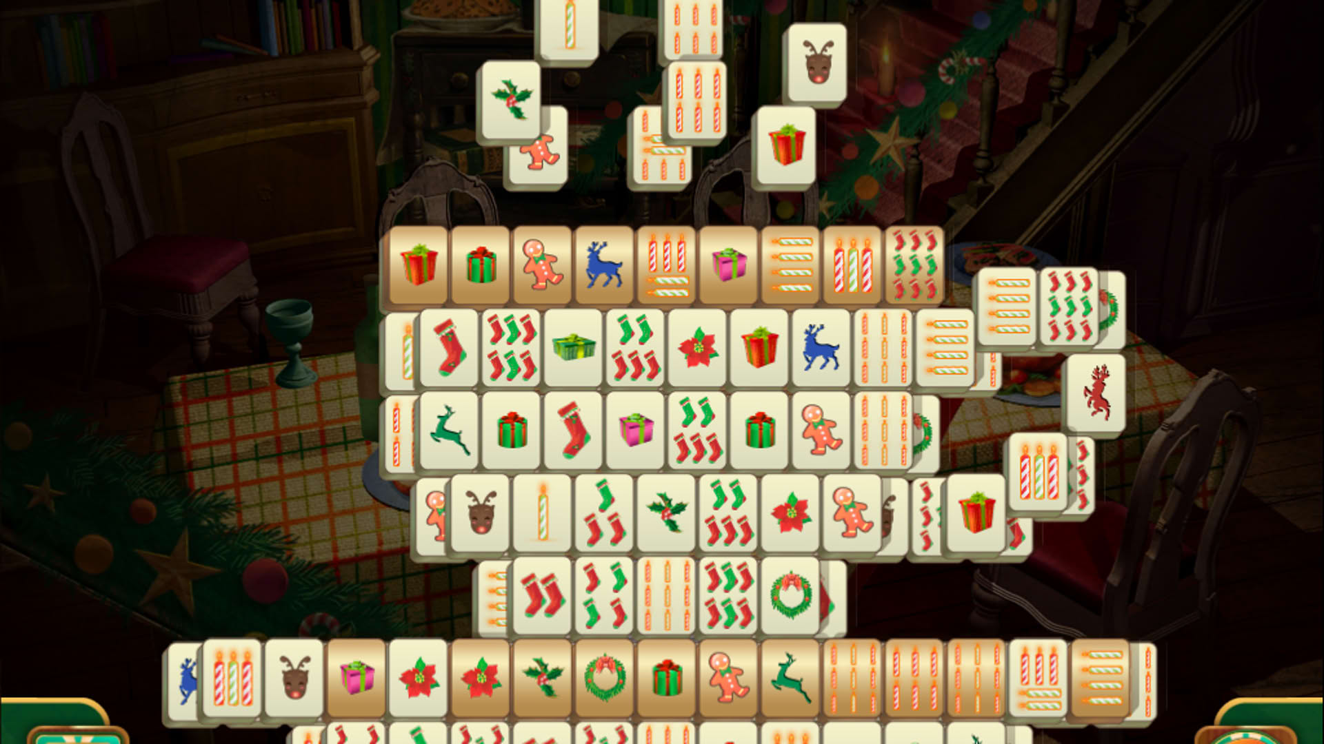 Screenshot for Christmas Mahjong