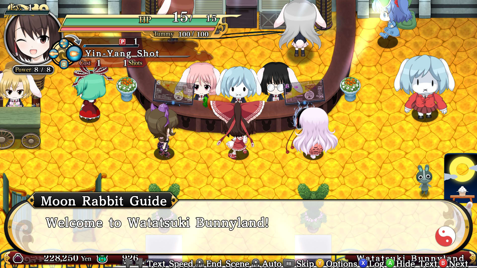 Screenshot for Touhou Genso Wanderer Reloaded: Cirno