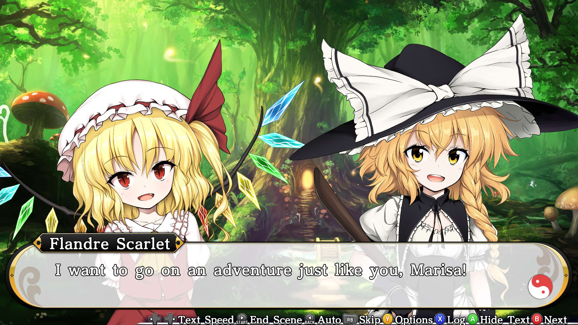Screenshot for Touhou Genso Wanderer Reloaded: Cirno