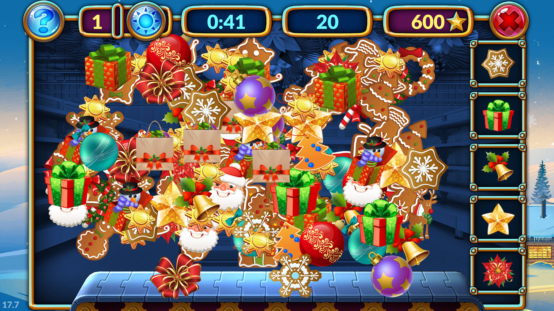 Screenshot for Shopping Clutter 2: Christmas Square