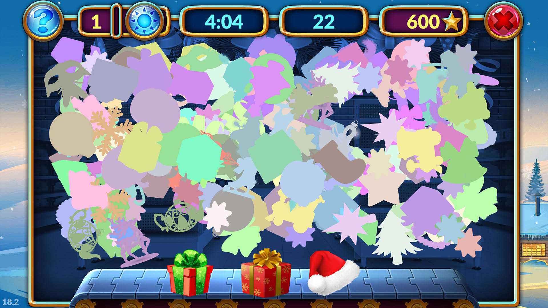 Screenshot for Shopping Clutter 2: Christmas Square
