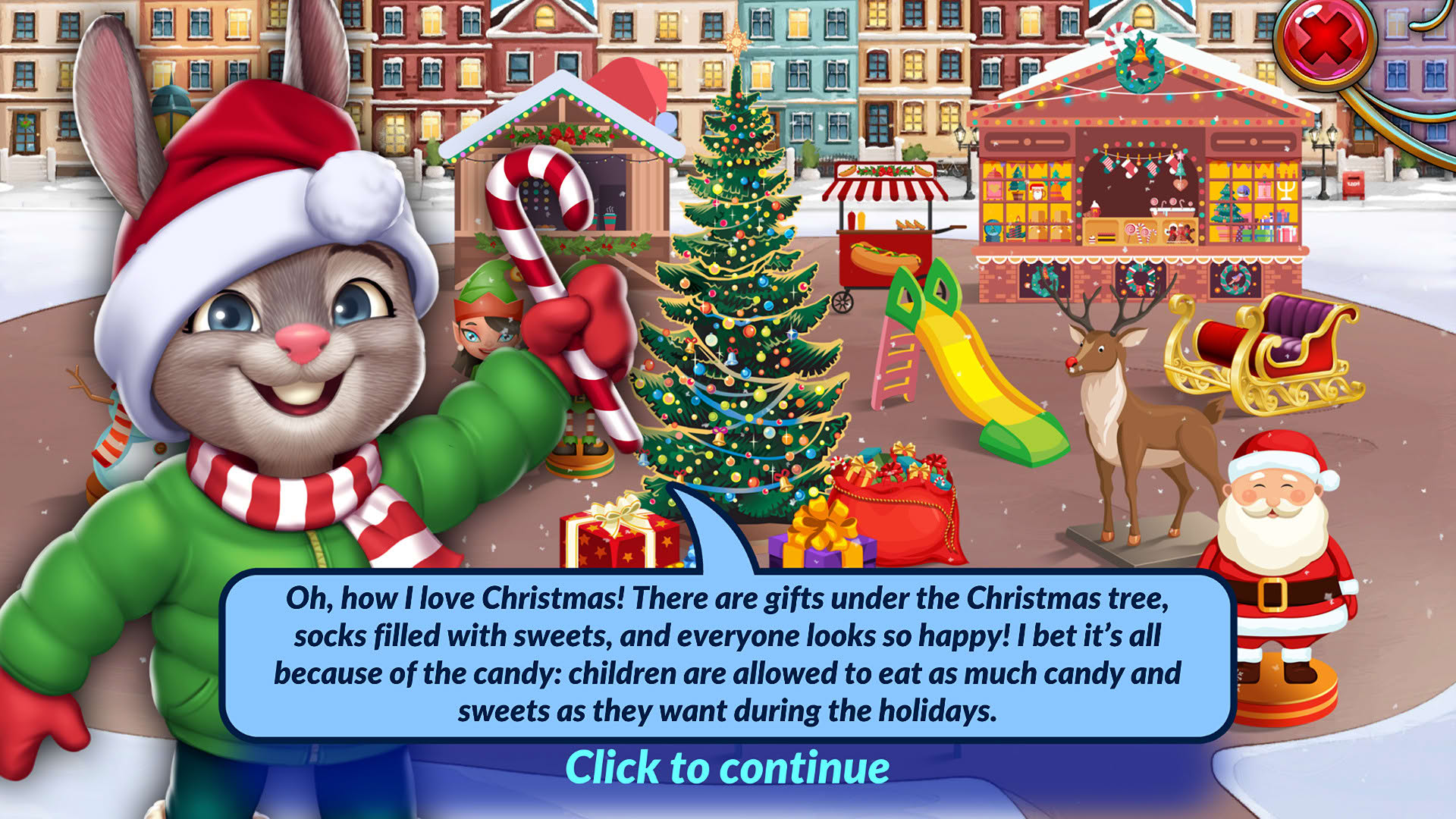 Screenshot for Shopping Clutter 2: Christmas Square