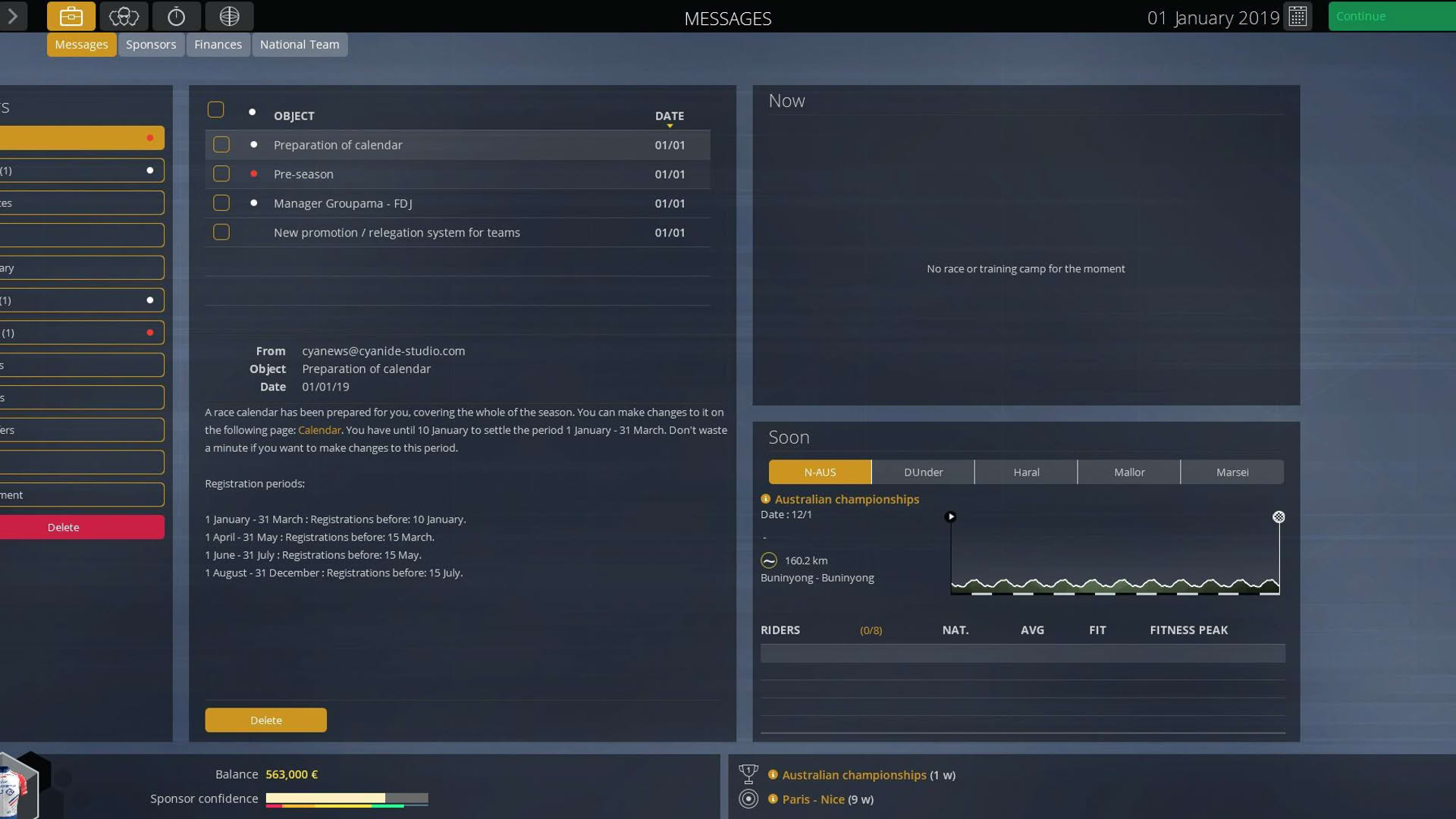 Screenshot for Pro Cycling Manager 2019