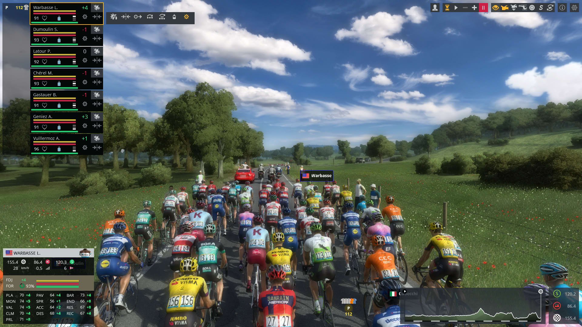Screenshot for Pro Cycling Manager 2019