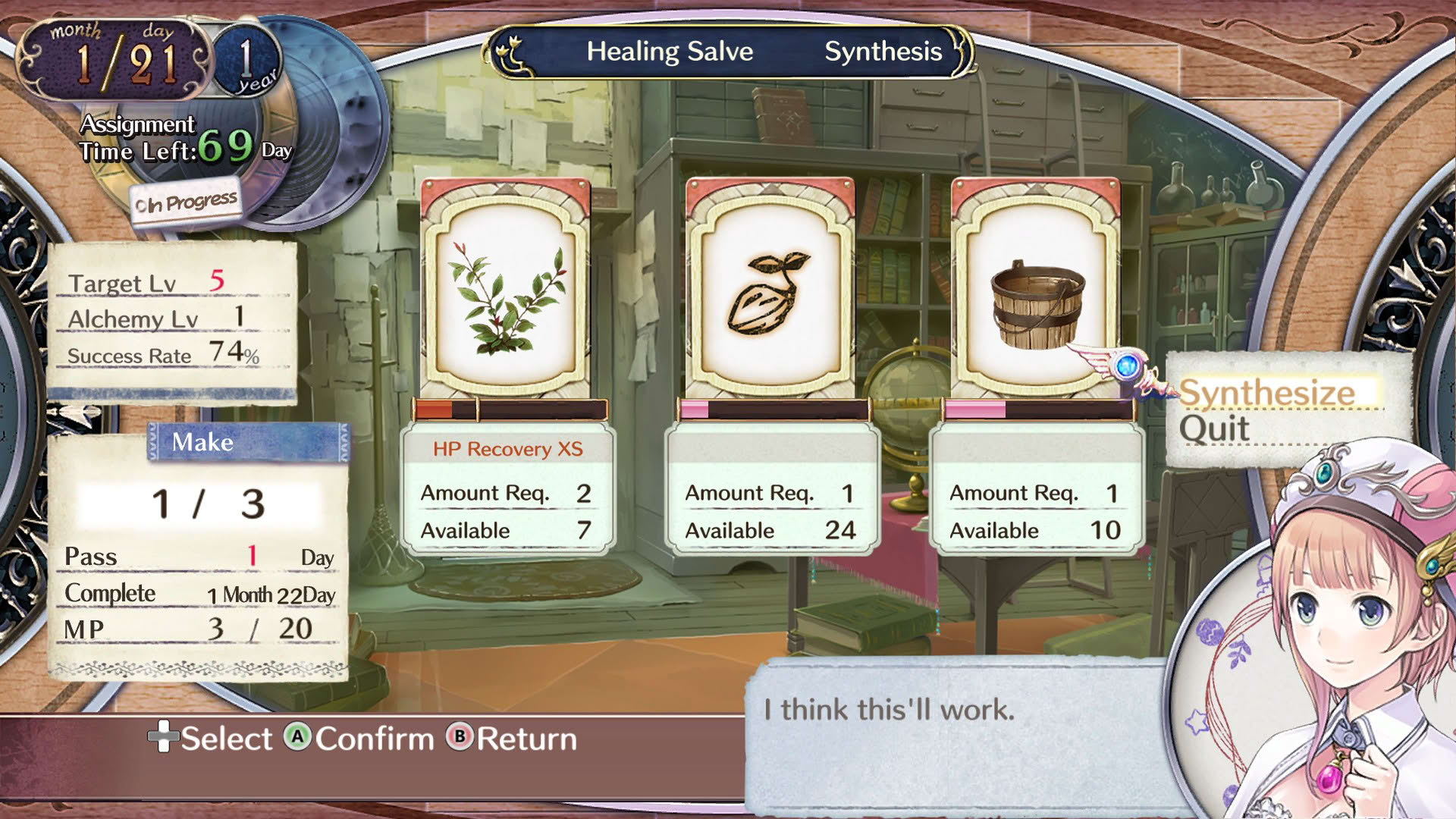 Screenshot for Atelier Rorona Plus: The Alchemist of Arland