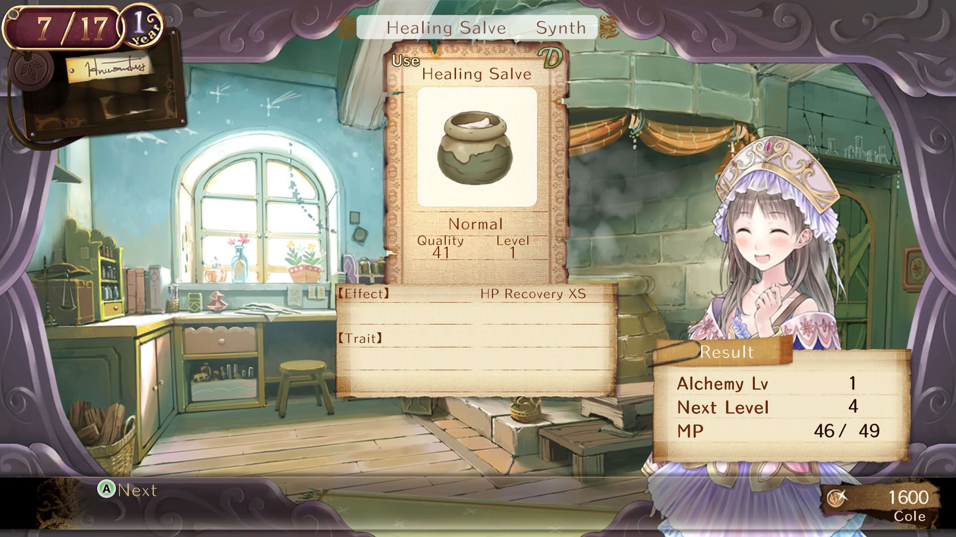 Screenshot for Atelier Rorona Plus: The Alchemist of Arland