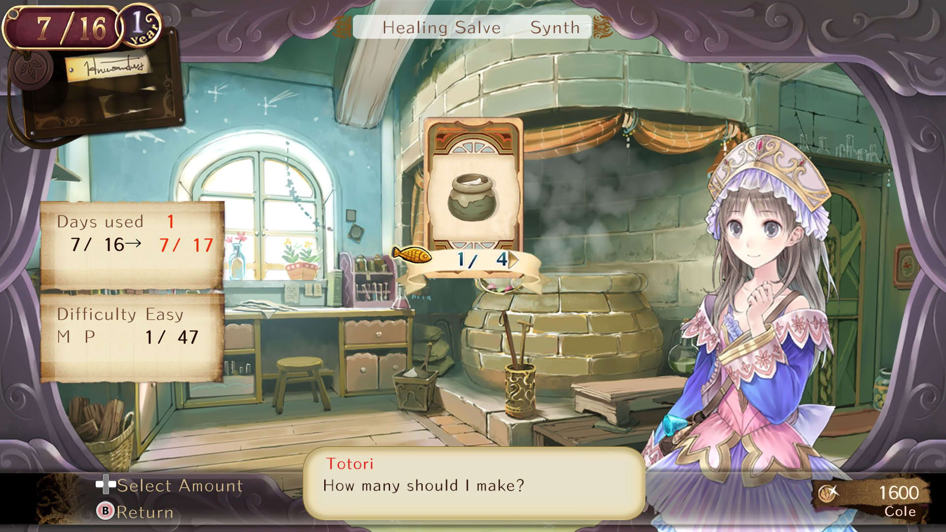 Screenshot for Atelier Rorona Plus: The Alchemist of Arland