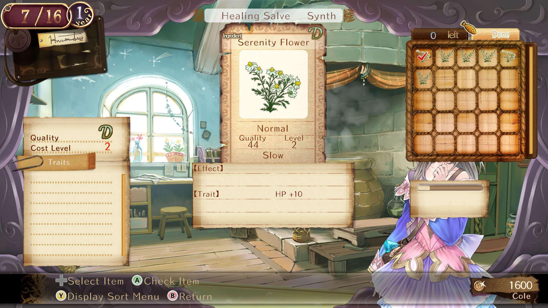 Screenshot for Atelier Rorona Plus: The Alchemist of Arland